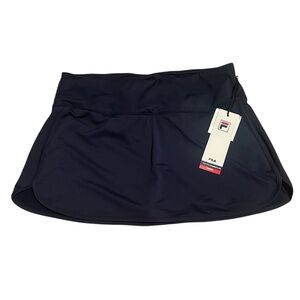 fila navy blue athletic skort
